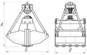 Грейферы для сыпучих грузов Одноканатные, Двухканатные, Трёхканатные, Четырёхканатные, Моторные, 8-800-500-47-26 (Бесплатный звонок по России)